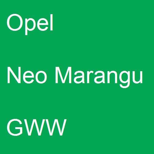 Opel, Neo Marangu, GWW.